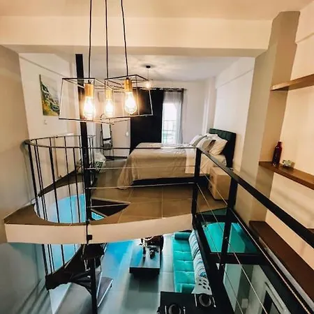 Escala Luxury Loft 3 In The Center & Free Parking Apartment Volos Exterior photo